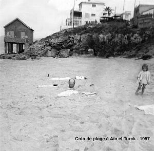 AIN EL TURC UN COIN DE PLAGE 1957